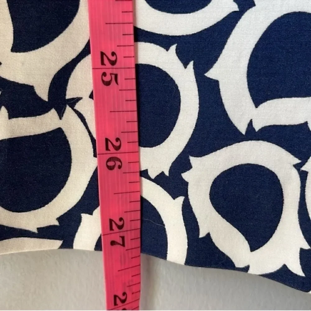 Boden Pencil Skirt Geometric Print